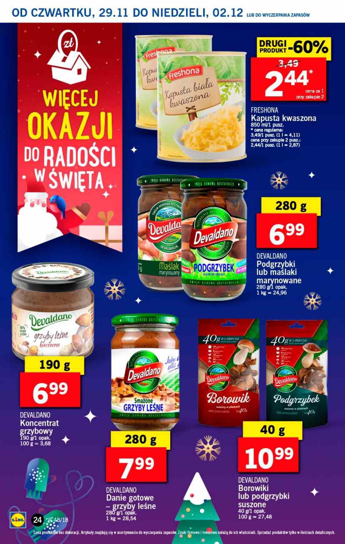 Gazetka promocyjna Lidl do 02/12/2018 str.24