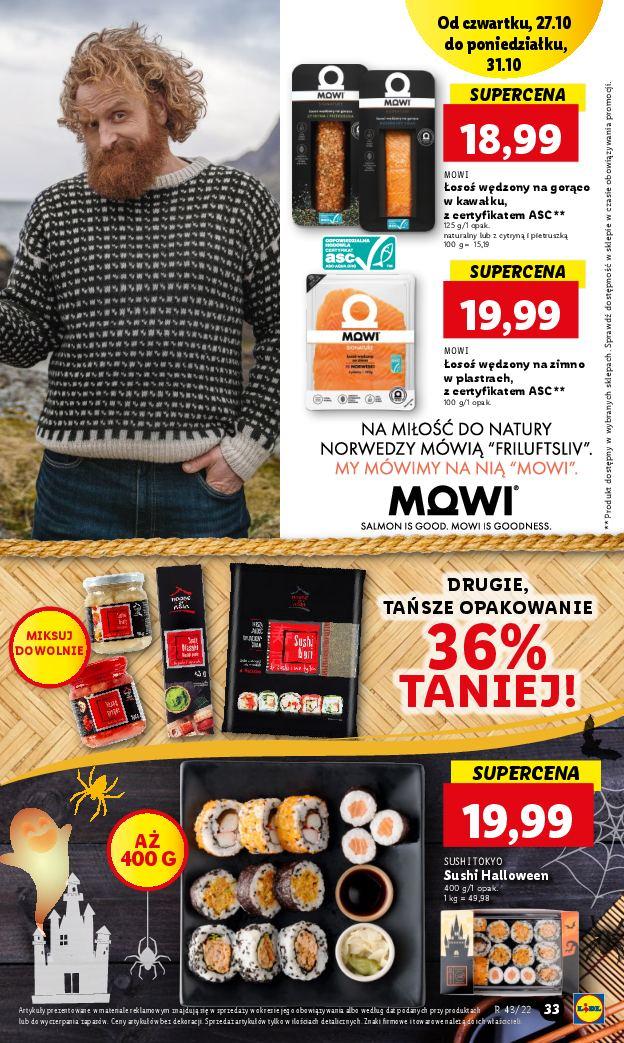 Gazetka promocyjna Lidl do 31/10/2022 str.33