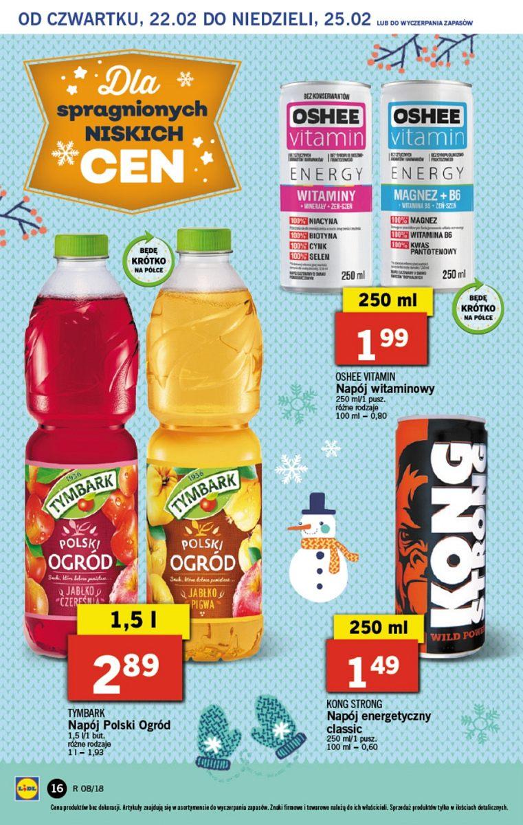 Gazetka promocyjna Lidl do 25/02/2018 str.16