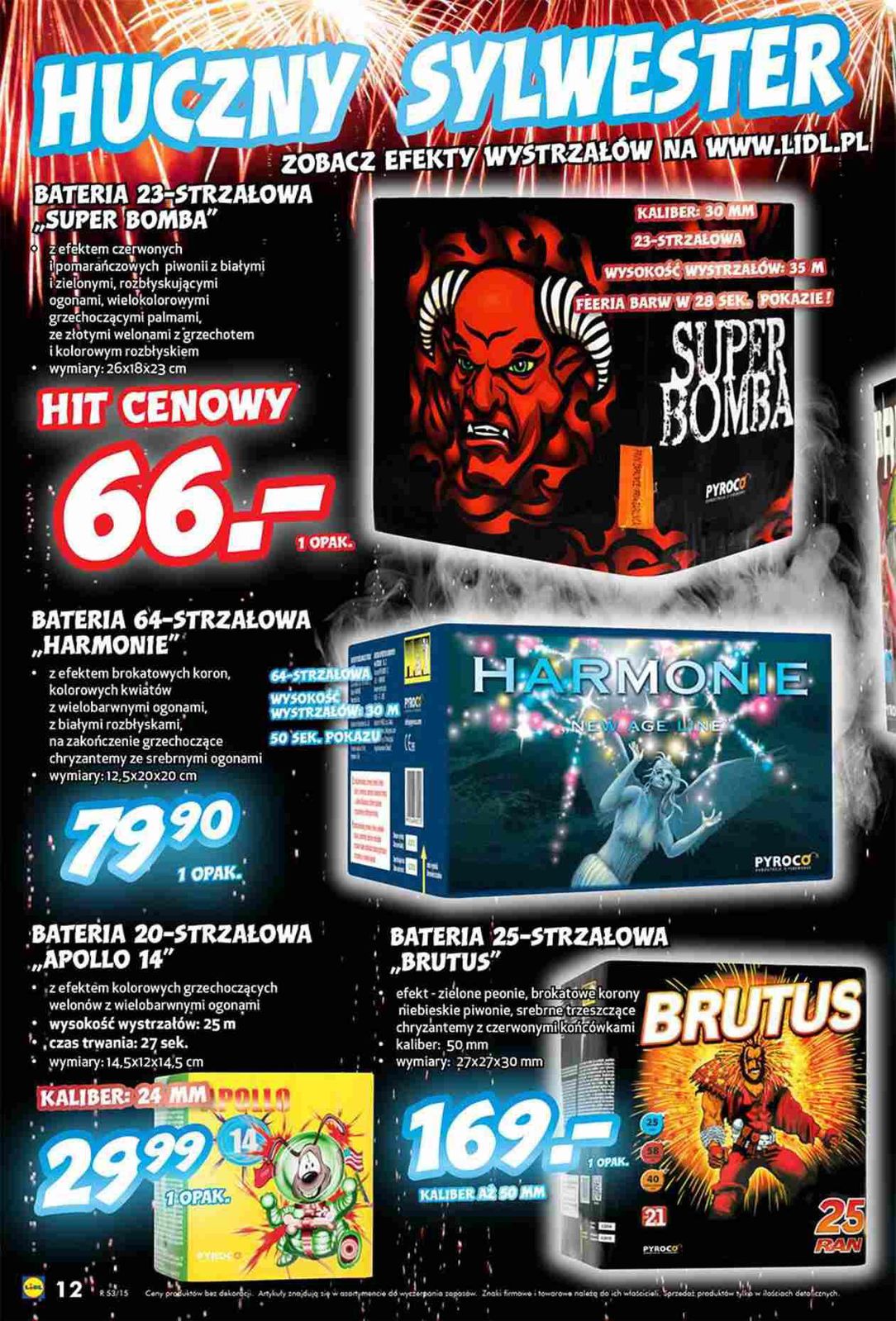 Gazetka promocyjna Lidl do 03/01/2016 str.12