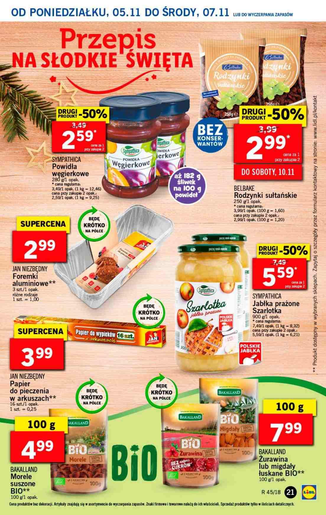 Gazetka promocyjna Lidl do 07/11/2018 str.21