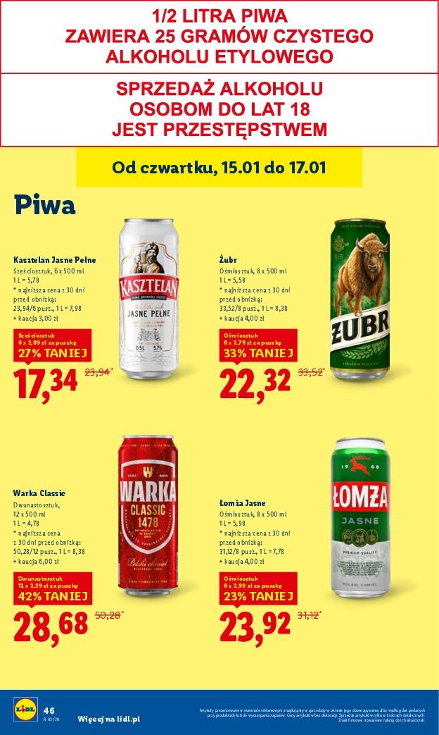 Gazetka promocyjna Lidl do 17/01/2026 str.46
