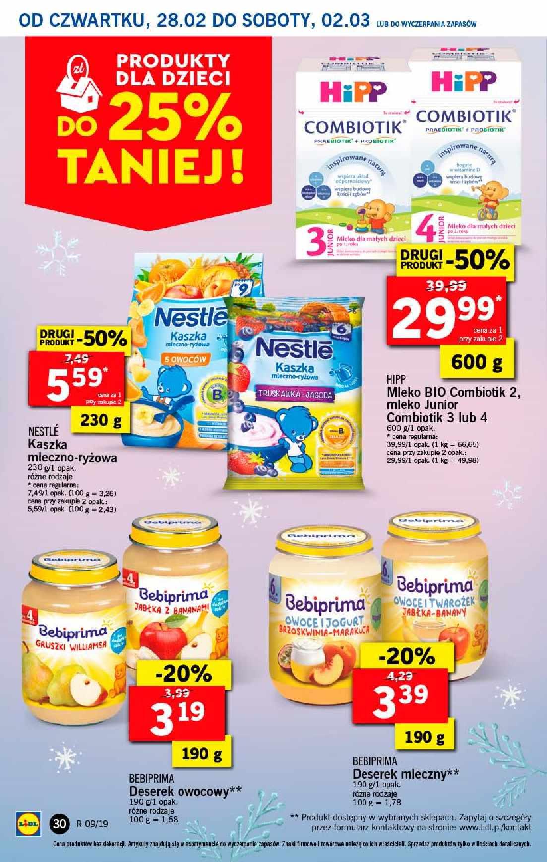 Gazetka promocyjna Lidl do 03/03/2019 str.30