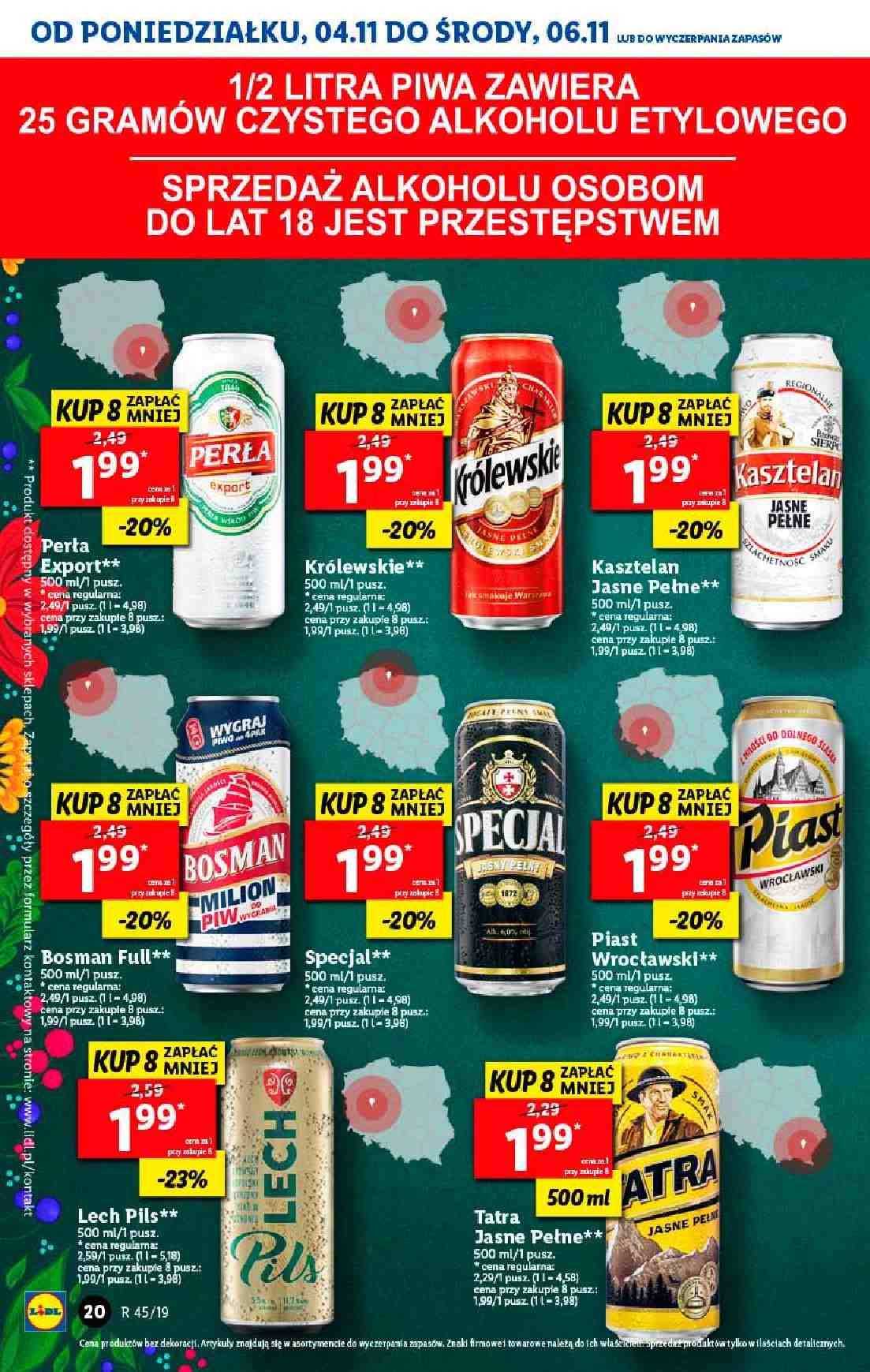 Gazetka promocyjna Lidl do 06/11/2019 str.20