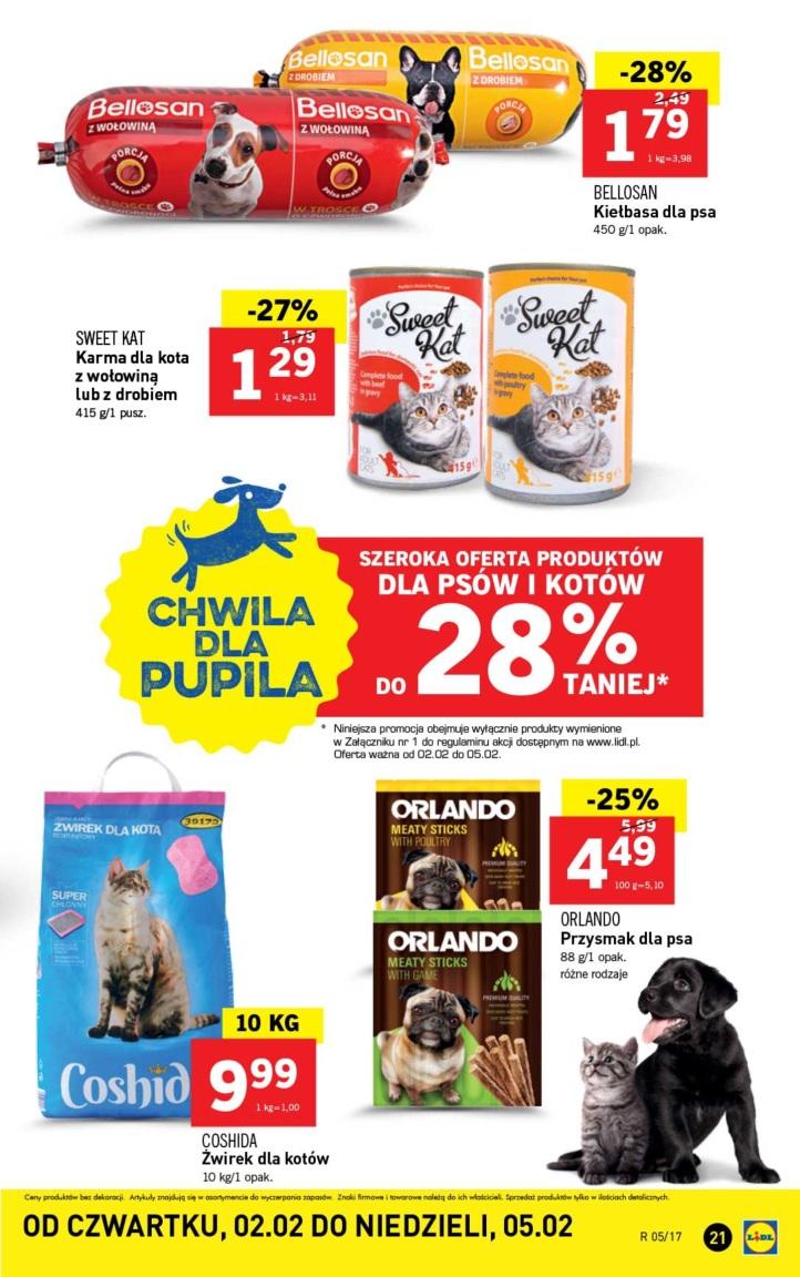 Gazetka promocyjna Lidl do 05/02/2017 str.21