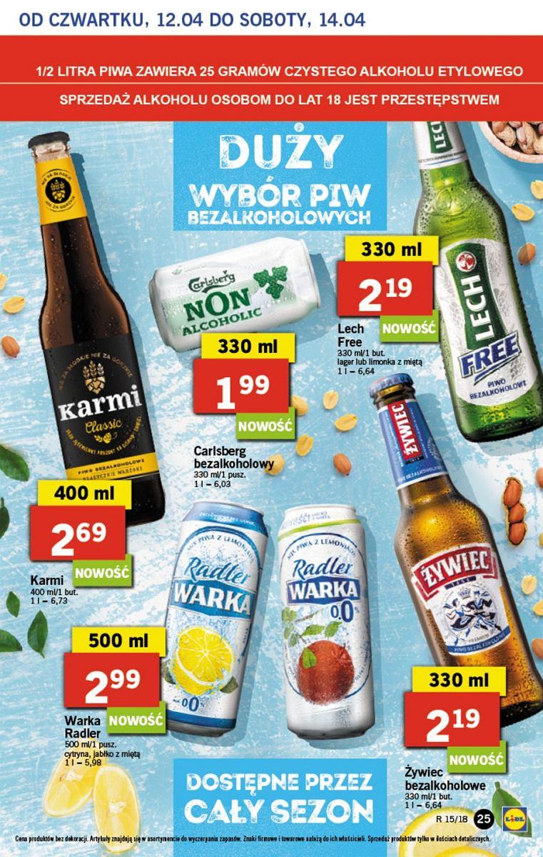 Gazetka promocyjna Lidl do 14/04/2018 str.25