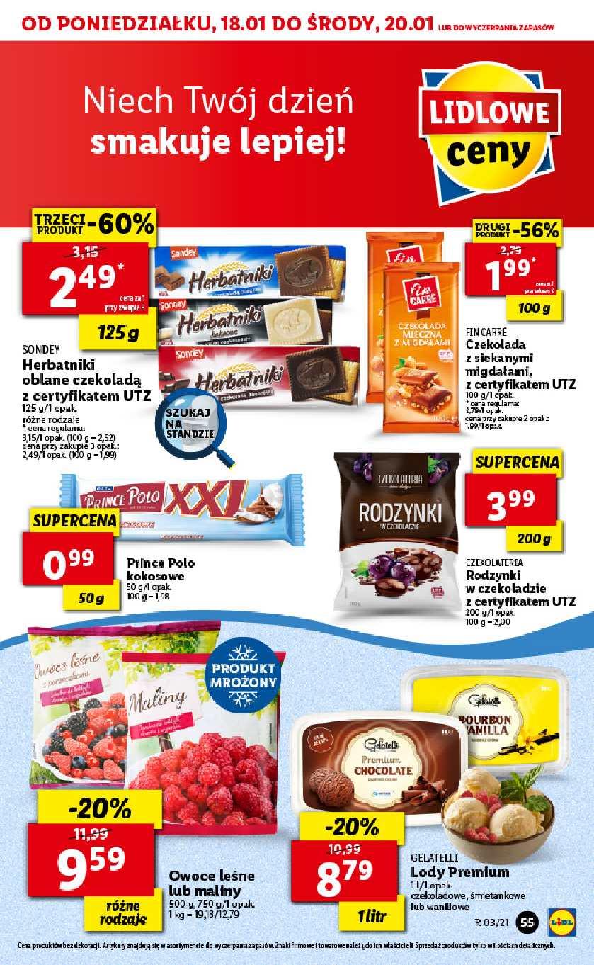 Gazetka promocyjna Lidl do 20/01/2021 str.55