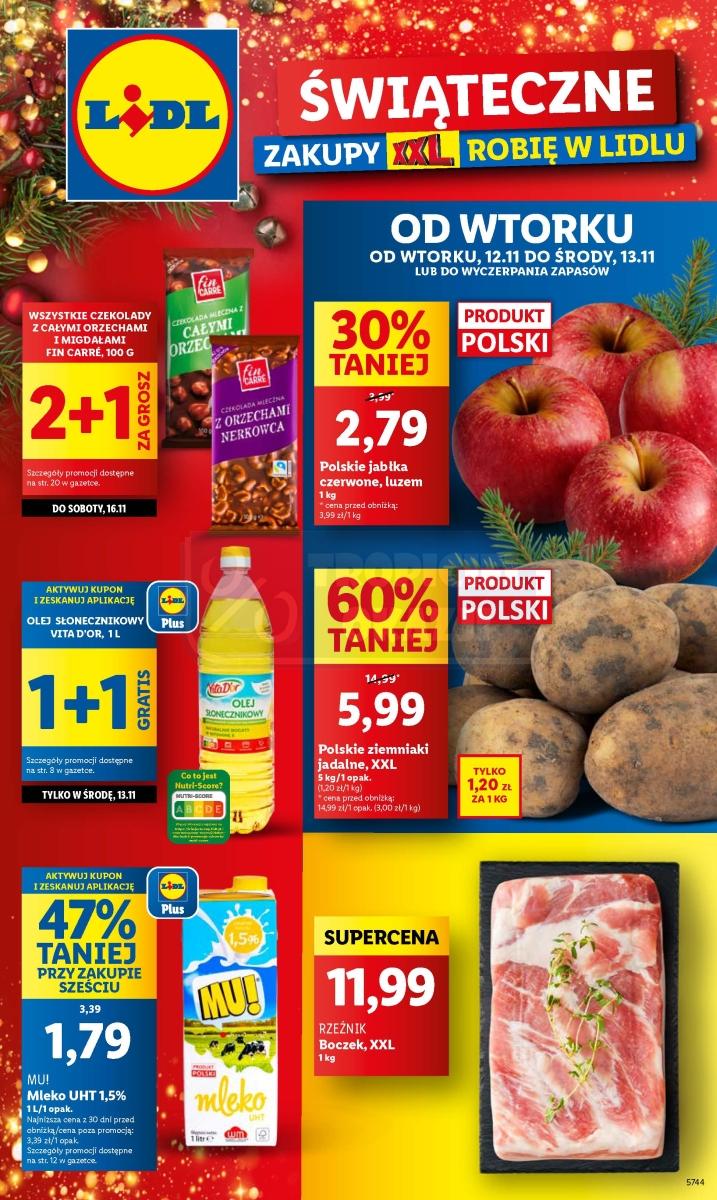 Gazetka promocyjna Lidl do 13/11/2024 str.1