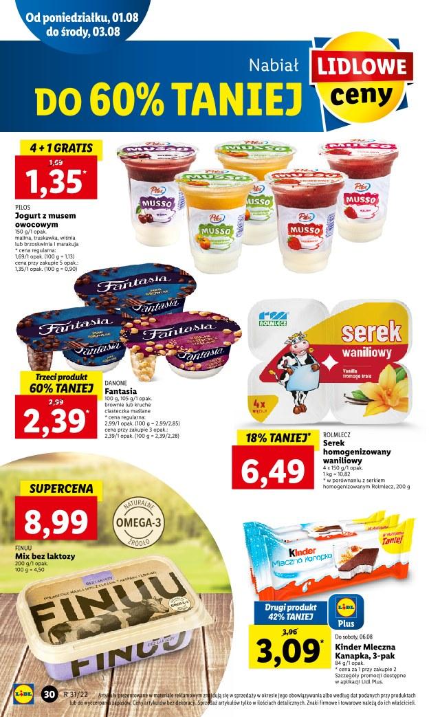 Gazetka promocyjna Lidl do 03/08/2022 str.30