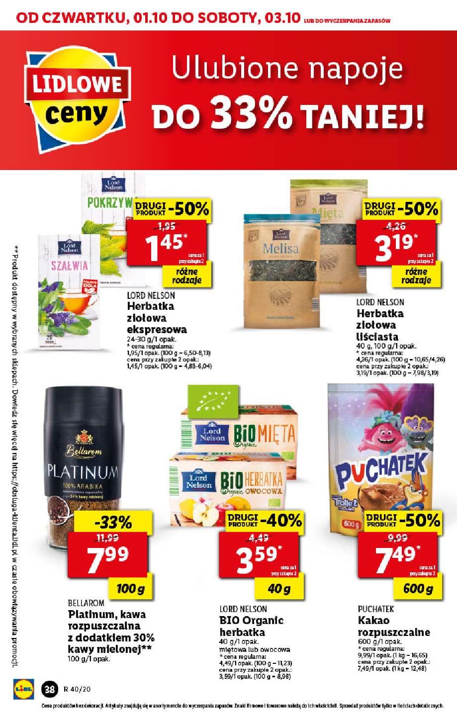 Gazetka promocyjna Lidl do 03/10/2020 str.38