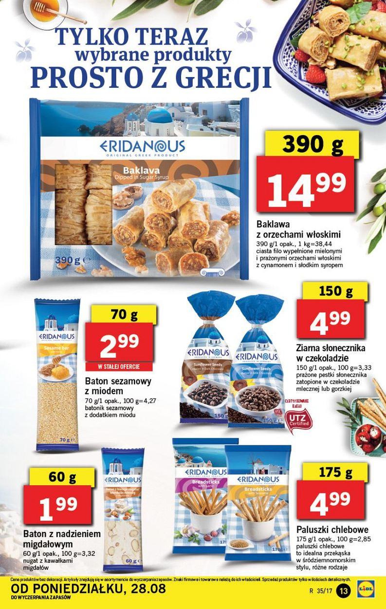 Gazetka promocyjna Lidl do 30/08/2017 str.13