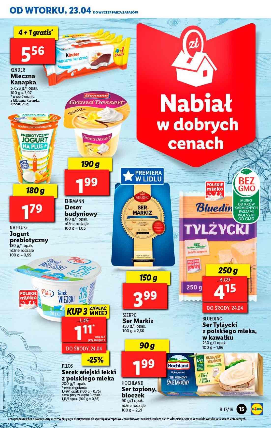 Gazetka promocyjna Lidl do 24/04/2019 str.15