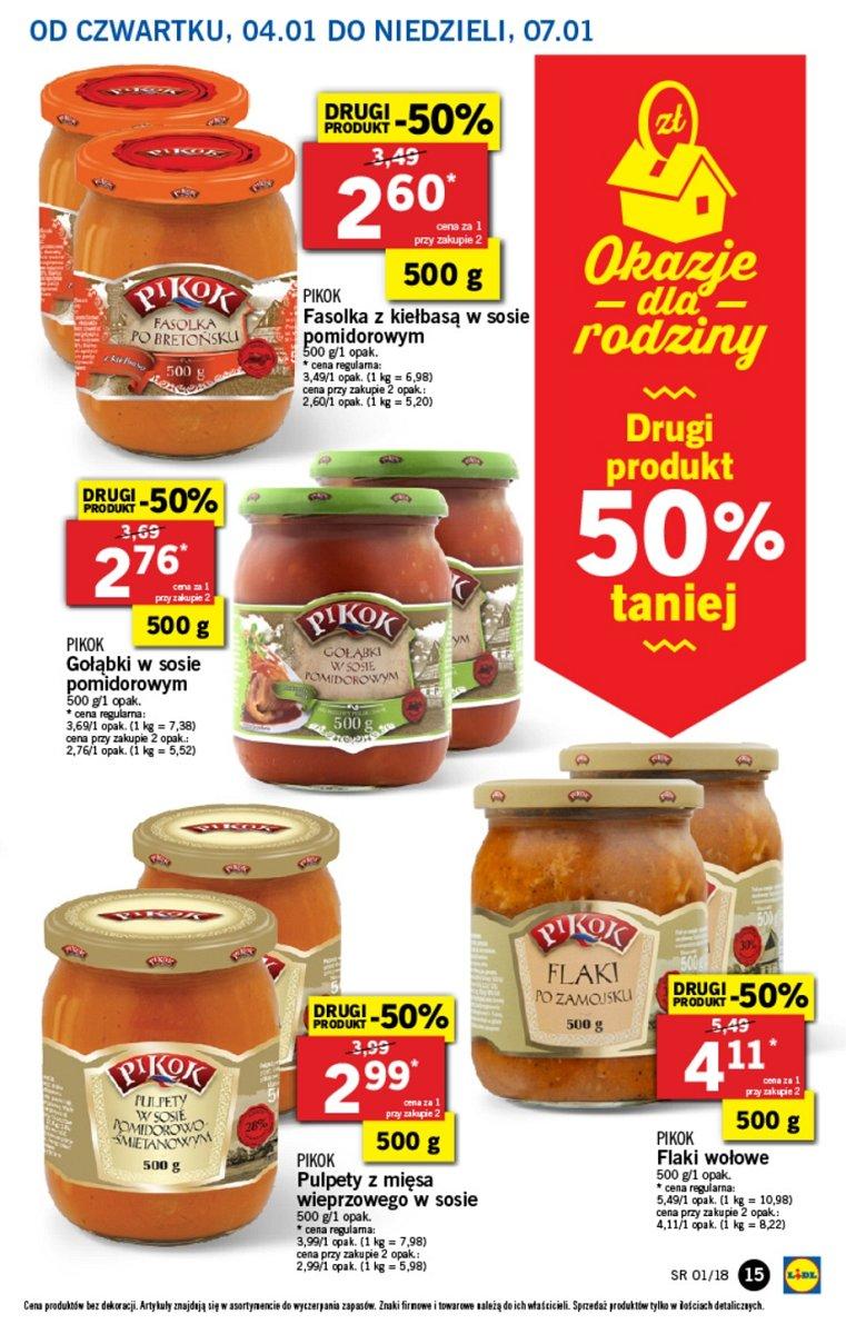 Gazetka promocyjna Lidl do 07/01/2018 str.15