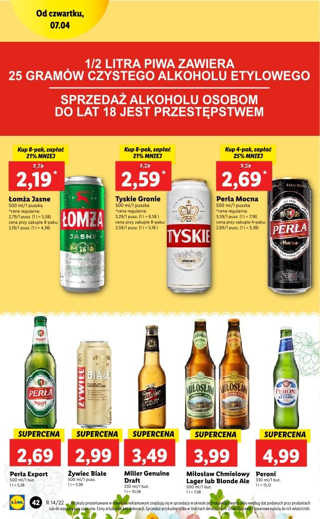 Gazetka promocyjna Lidl do 10/04/2022 str.42