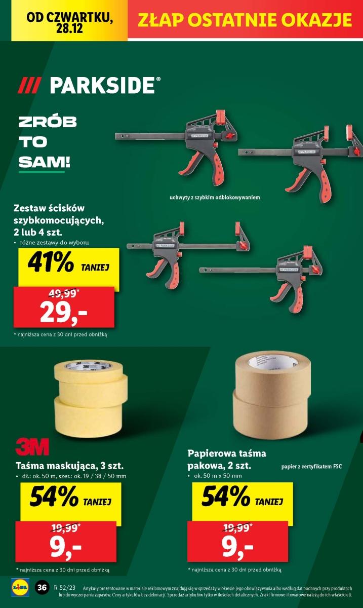 Gazetka promocyjna Lidl do 30/12/2023 str.38