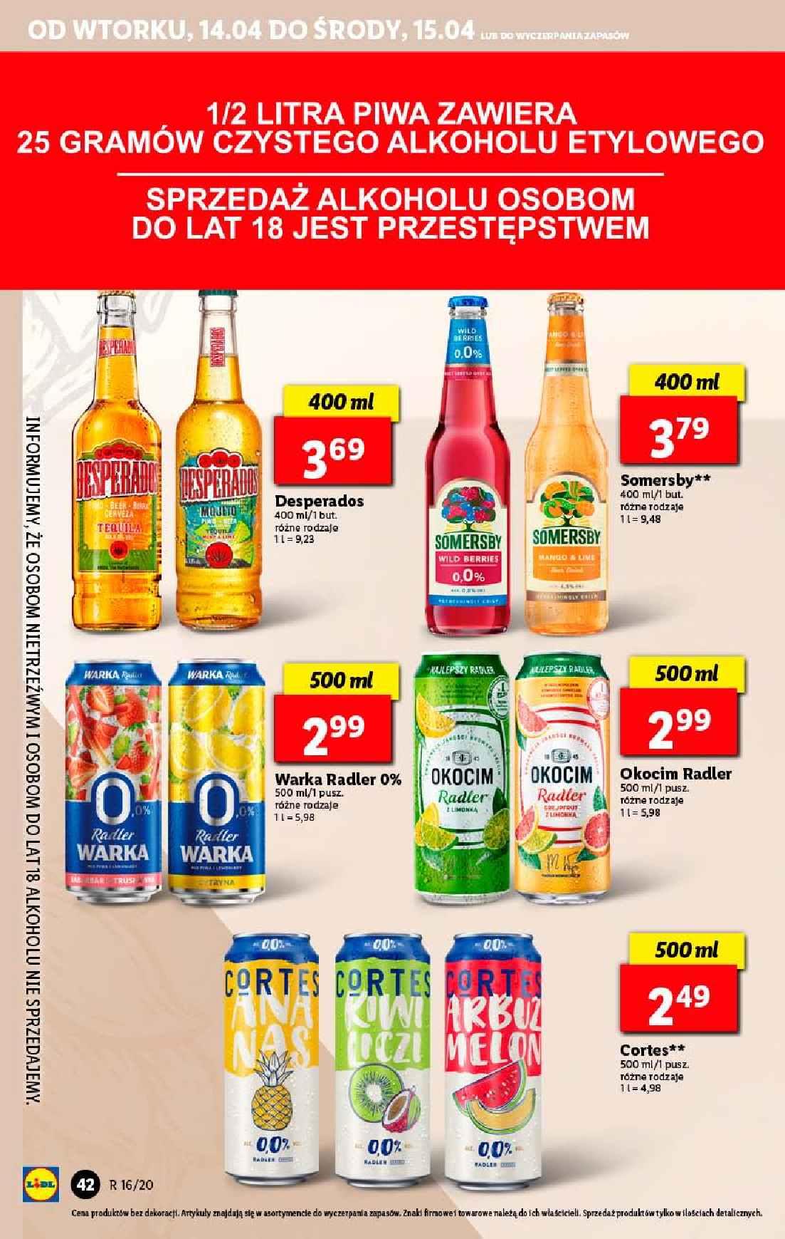 Gazetka promocyjna Lidl do 15/04/2020 str.42