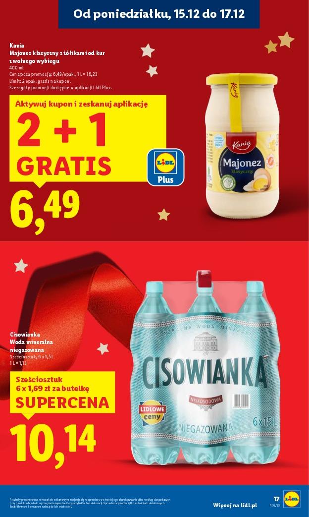 Gazetka promocyjna Lidl do 17/12/2025 str.17