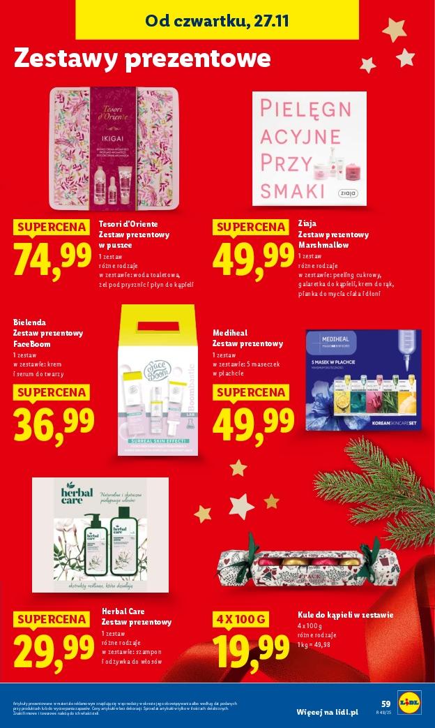 Gazetka promocyjna Lidl do 29/11/2025 str.59