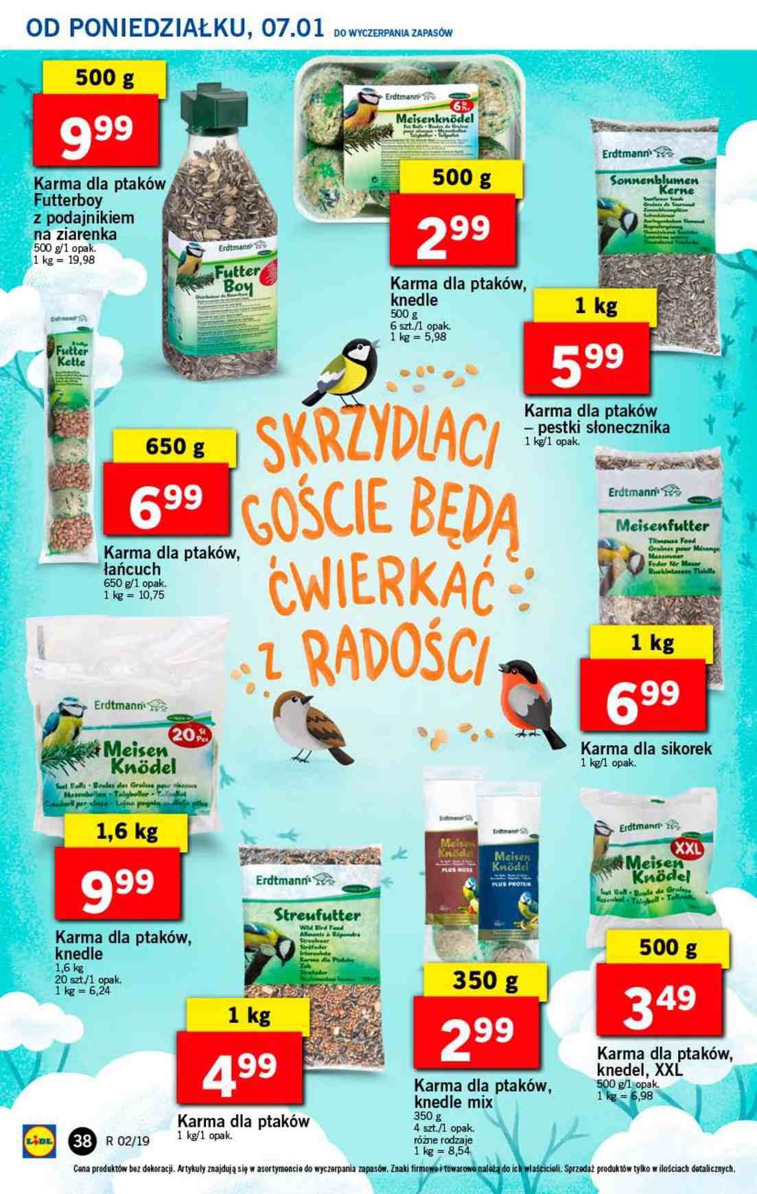 Gazetka promocyjna Lidl do 09/01/2019 str.38