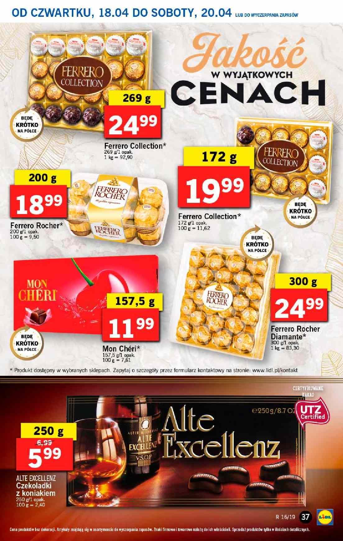 Gazetka promocyjna Lidl do 20/04/2019 str.37