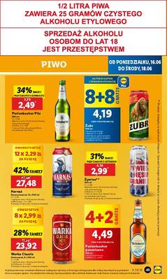 Lidl od poniedziałku