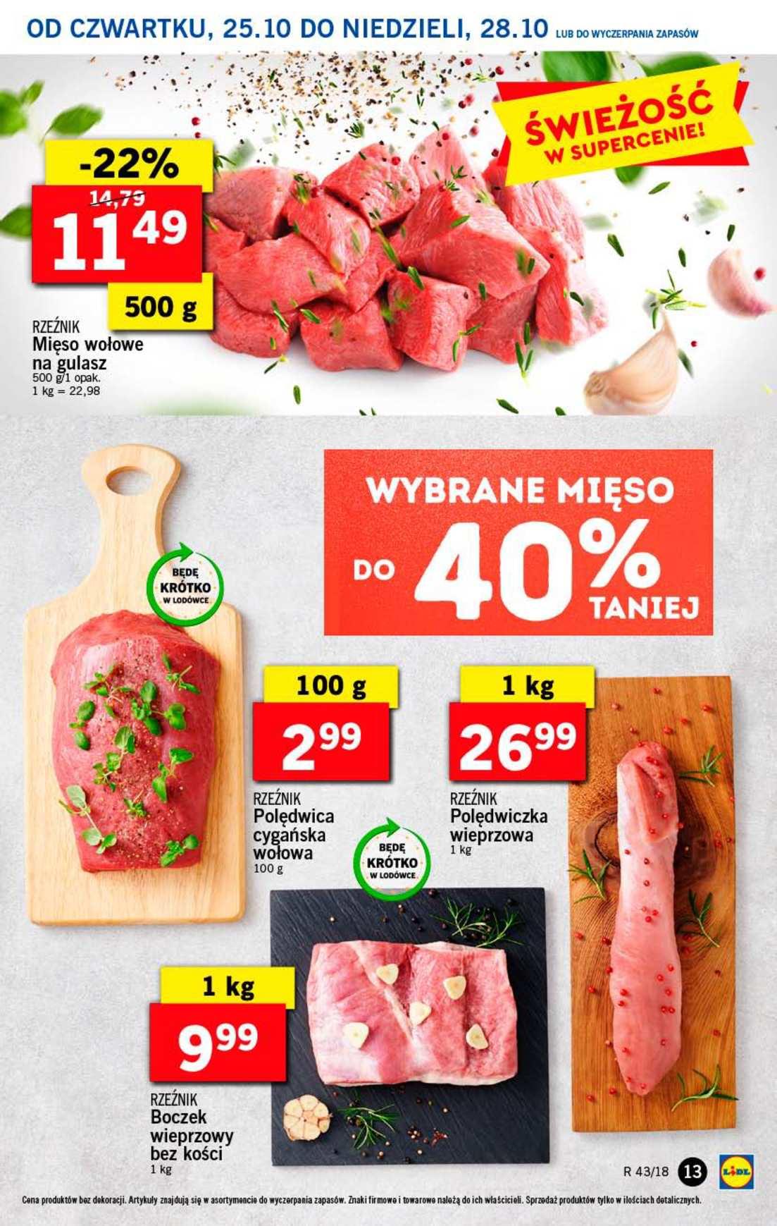 Gazetka promocyjna Lidl do 28/10/2018 str.13