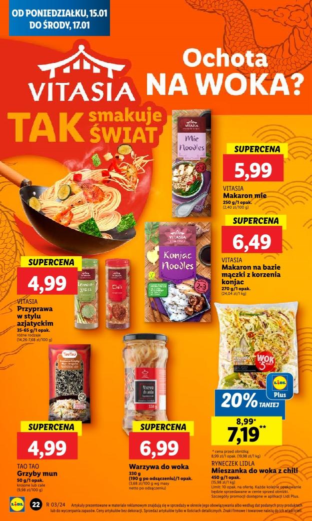 Gazetka promocyjna Lidl do 17/01/2024 str.22