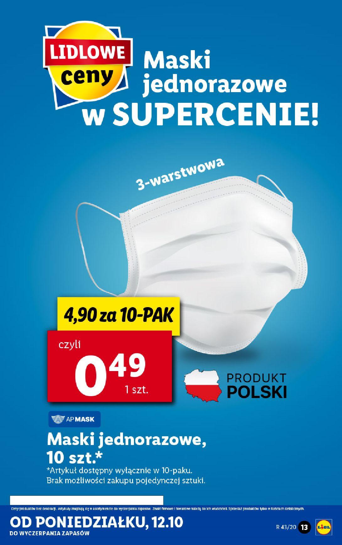 Gazetka promocyjna Lidl do 24/10/2020 str.13