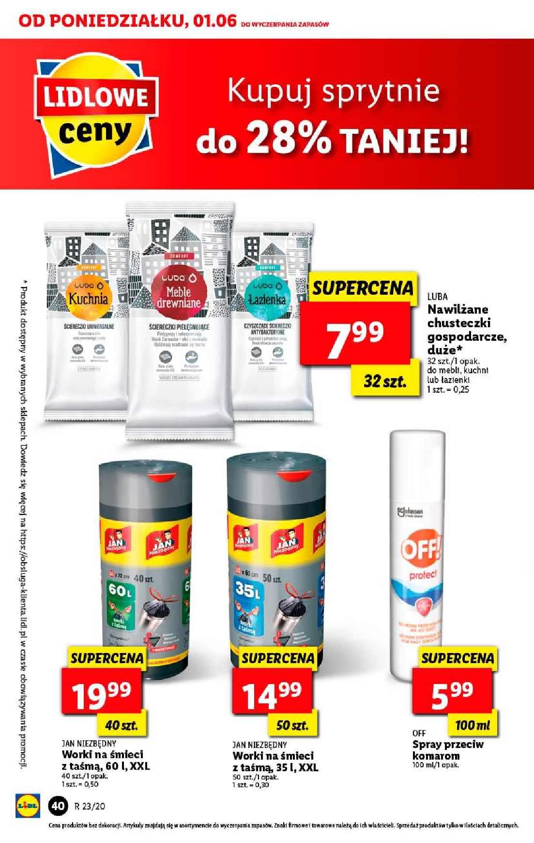 Gazetka promocyjna Lidl do 06/06/2020 str.40