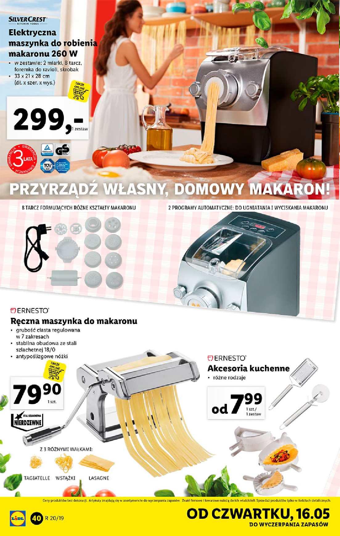 Gazetka promocyjna Lidl do 18/05/2019 str.40