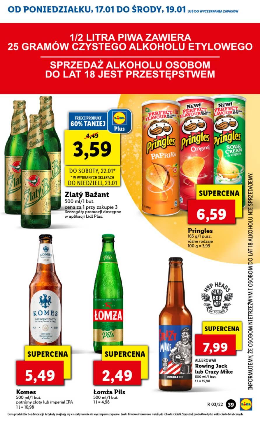 Gazetka promocyjna Lidl do 23/01/2022 str.39