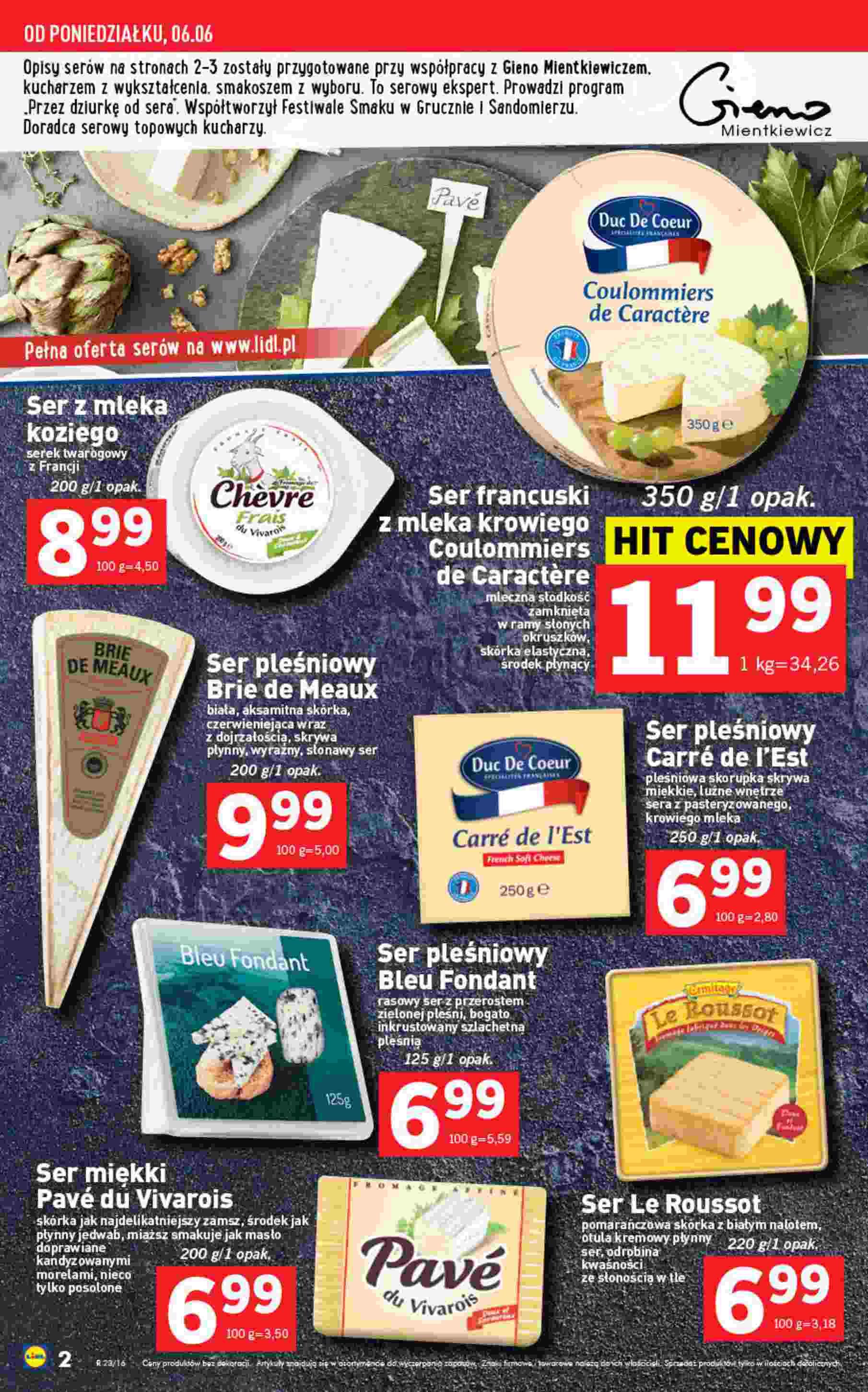 Gazetka promocyjna Lidl do 12/06/2016 str.1