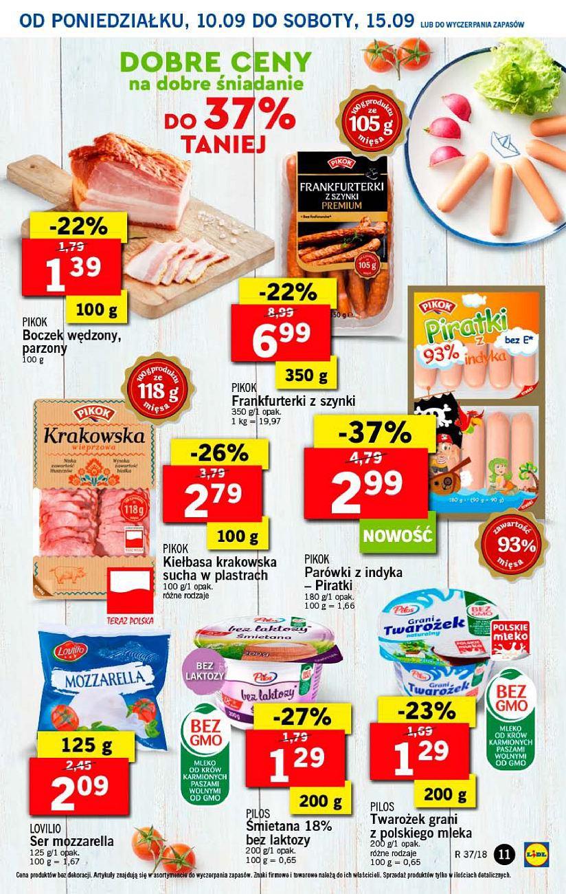 Gazetka promocyjna Lidl do 12/09/2018 str.11