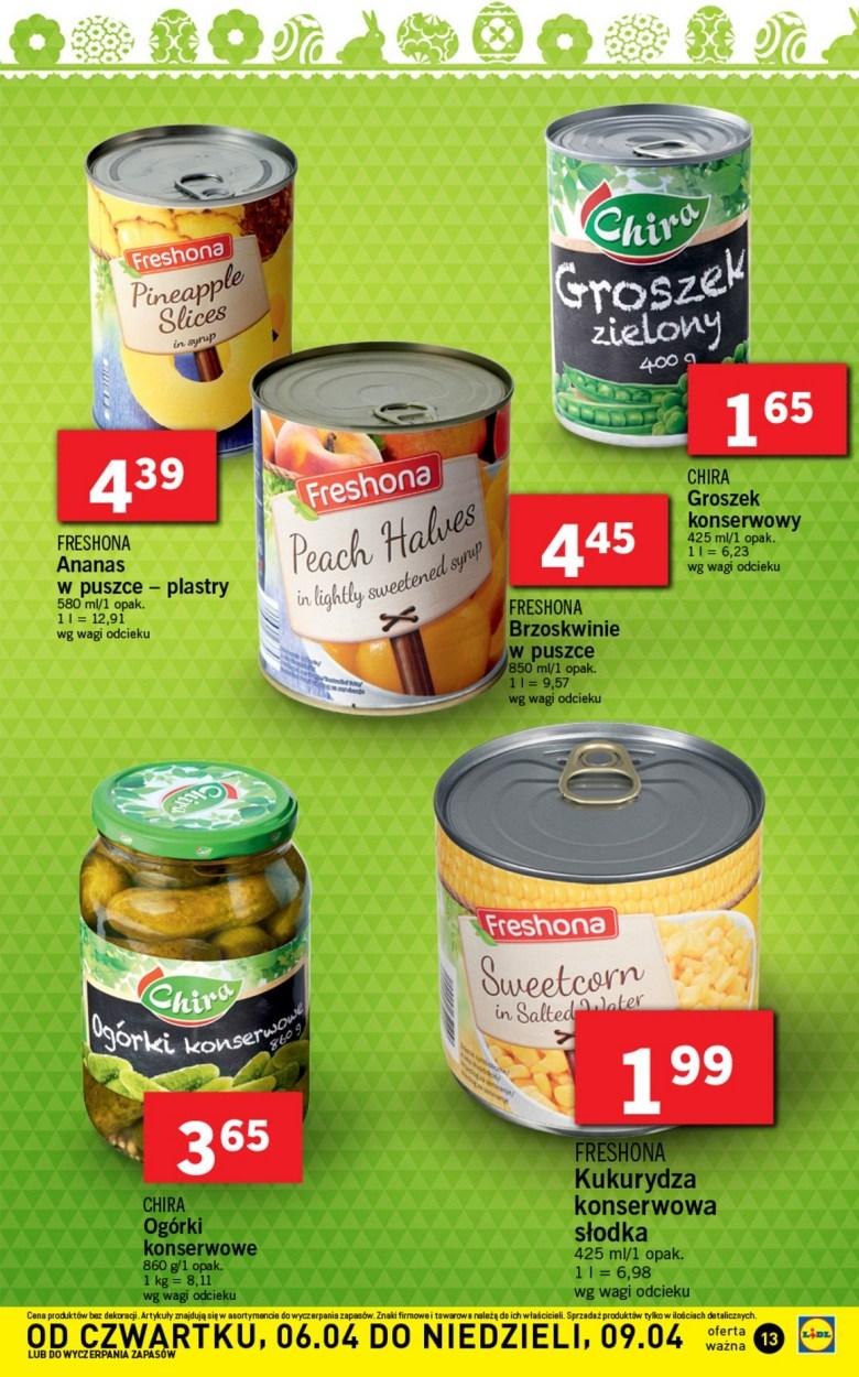 Gazetka promocyjna Lidl do 09/04/2017 str.13