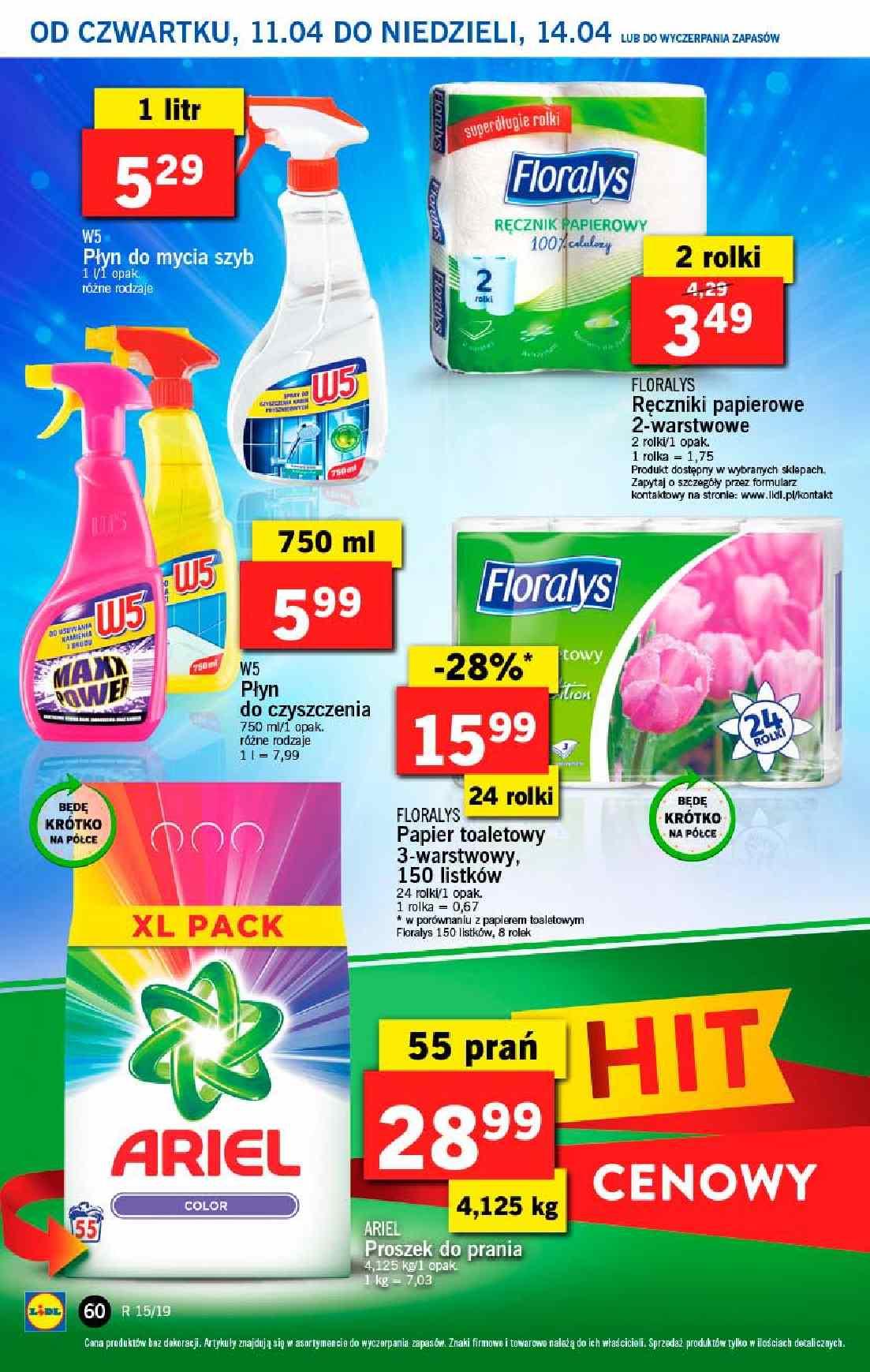 Gazetka promocyjna Lidl do 14/04/2019 str.60