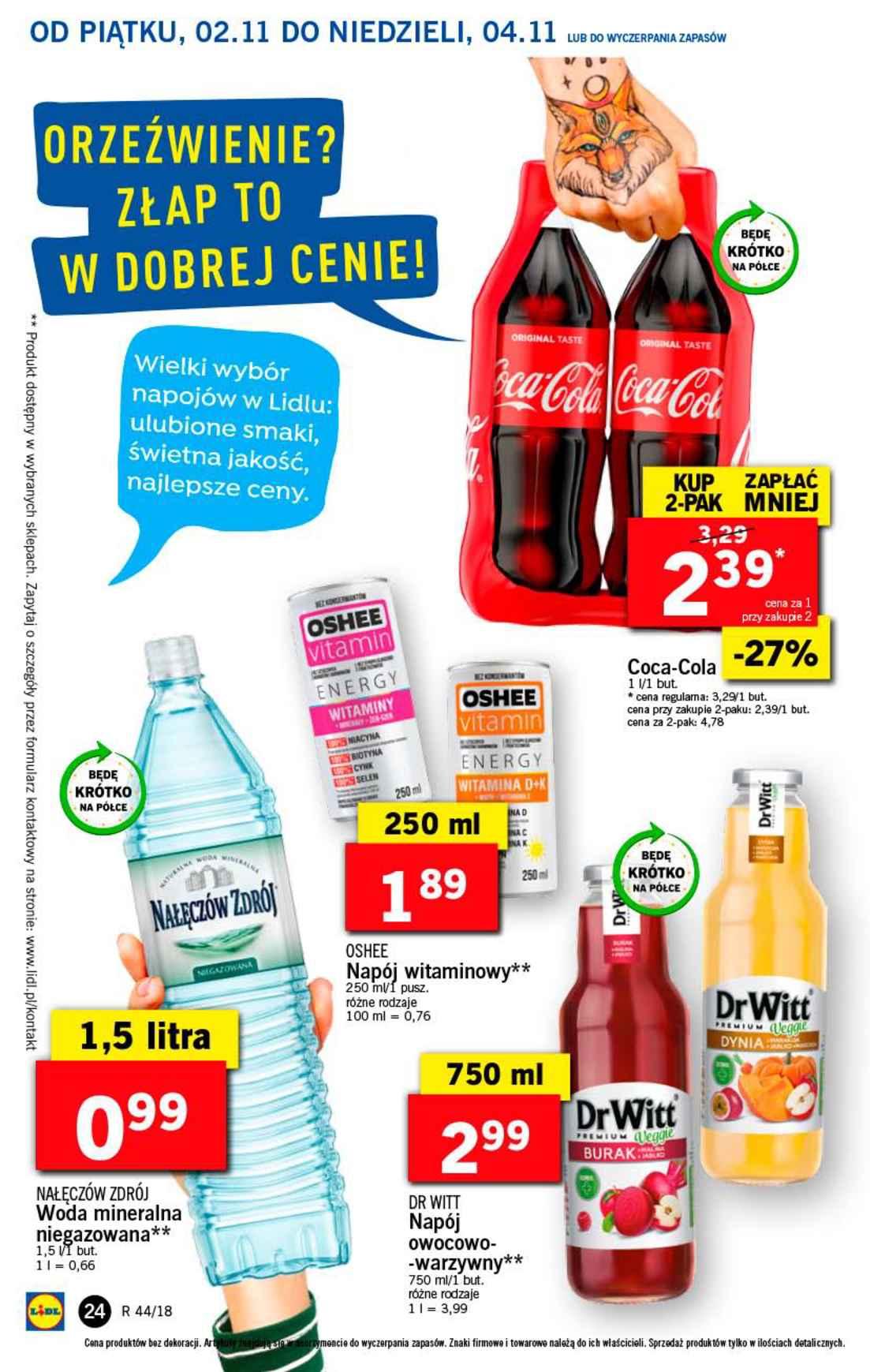 Gazetka promocyjna Lidl do 04/11/2018 str.24