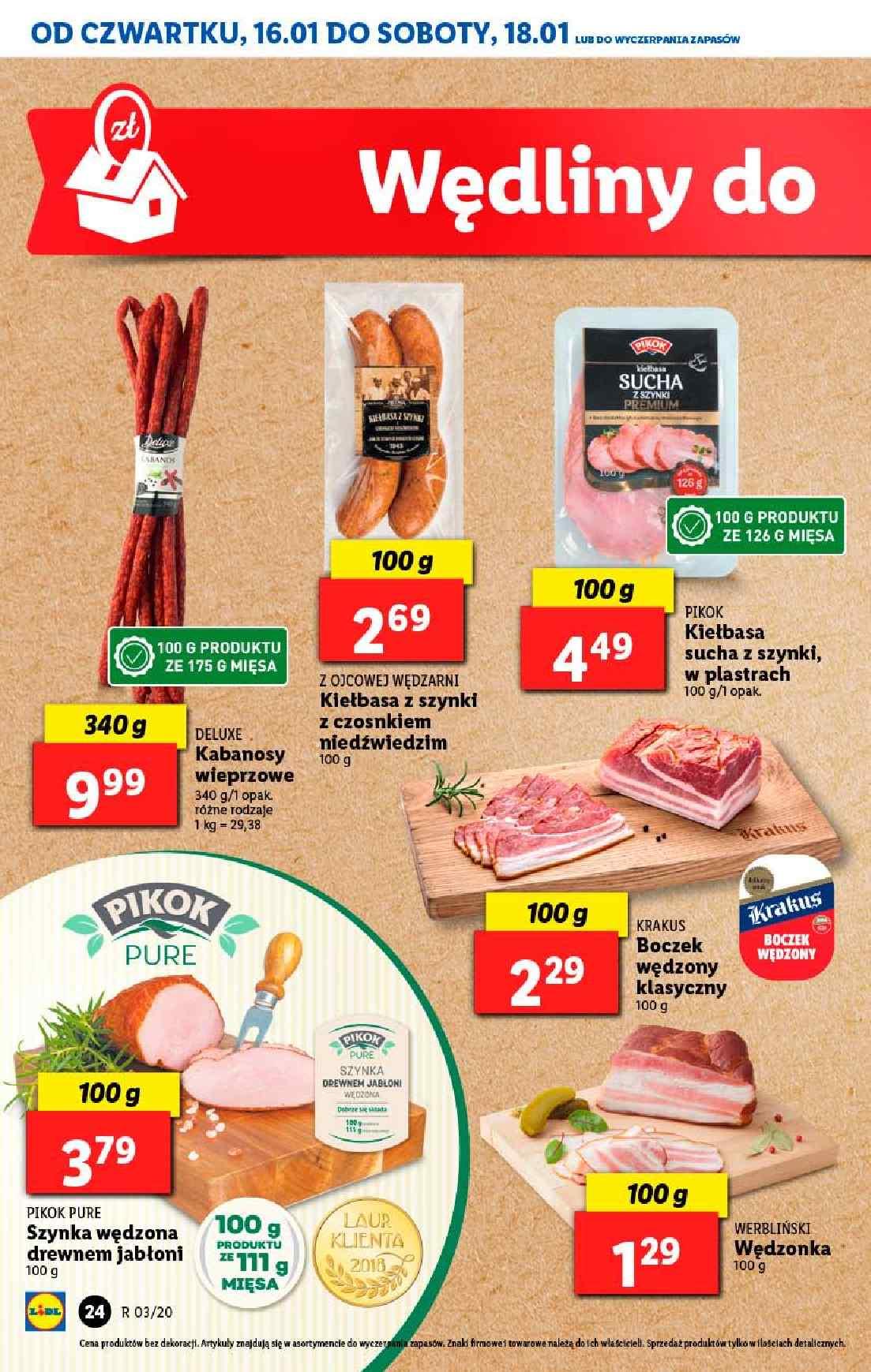 Gazetka promocyjna Lidl do 18/01/2020 str.24