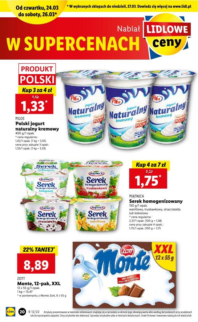 Gazetka promocyjna Lidl do 26/03/2022 str.20