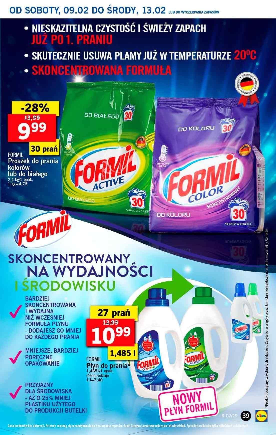 Gazetka promocyjna Lidl do 13/02/2019 str.39