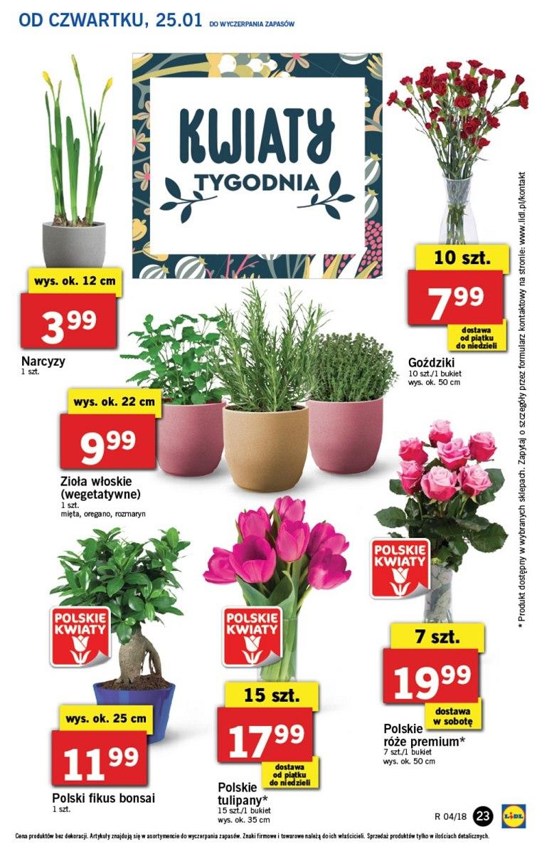 Gazetka promocyjna Lidl do 28/01/2018 str.23