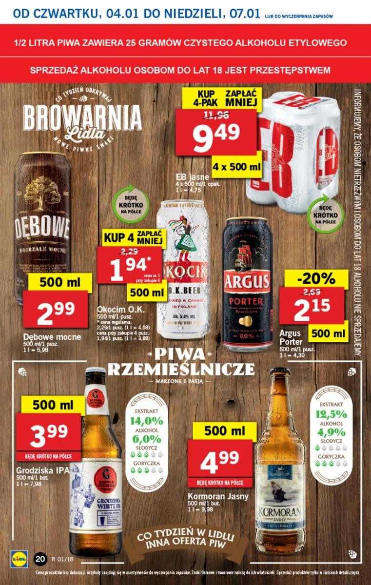 Gazetka promocyjna Lidl do 07/01/2018 str.20