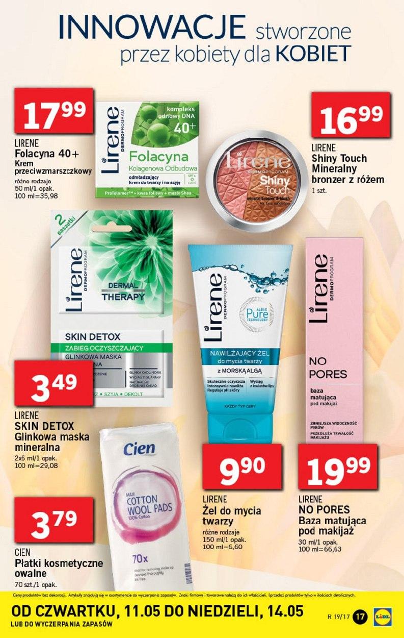 Gazetka promocyjna Lidl do 14/05/2017 str.17