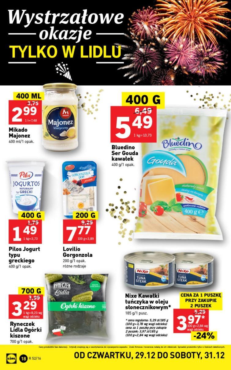 Gazetka promocyjna Lidl do 31/12/2016 str.18