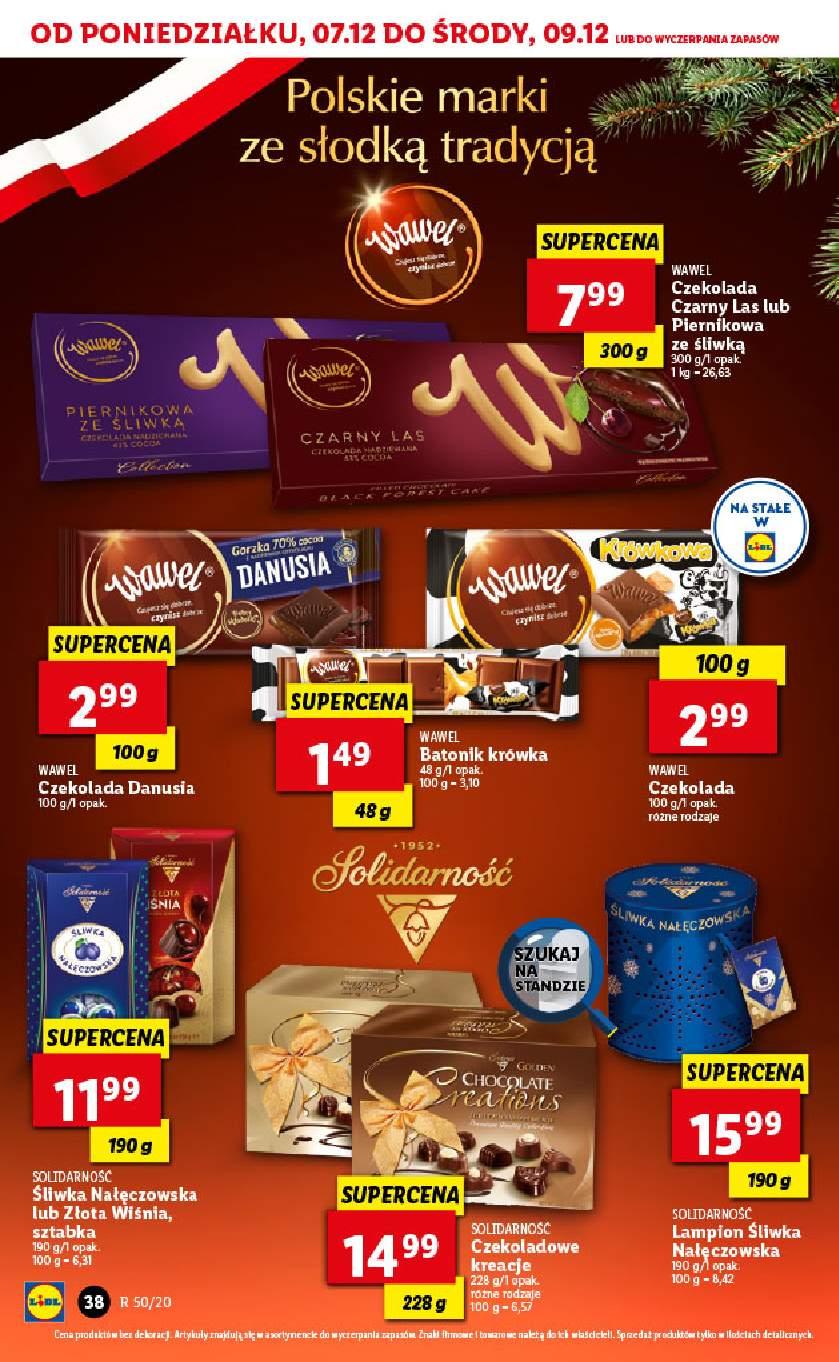 Gazetka promocyjna Lidl do 09/12/2020 str.38