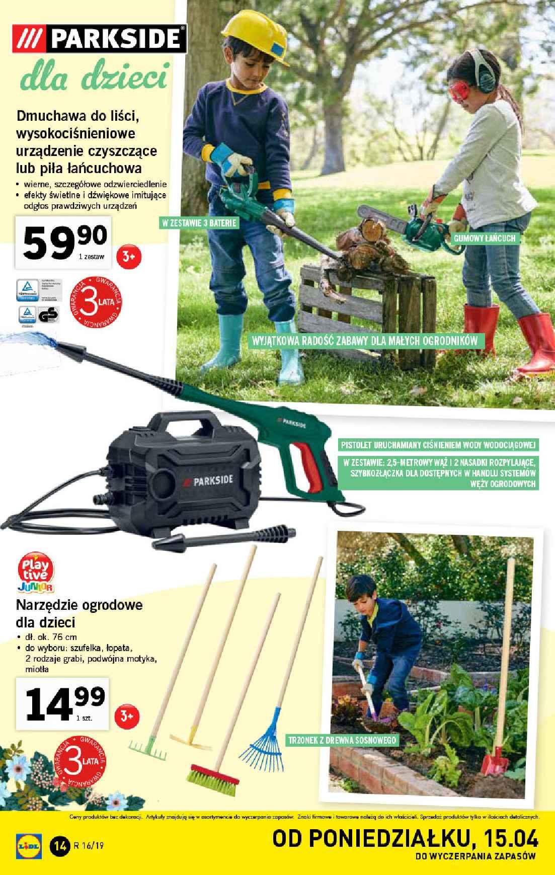 Gazetka promocyjna Lidl do 21/04/2019 str.14