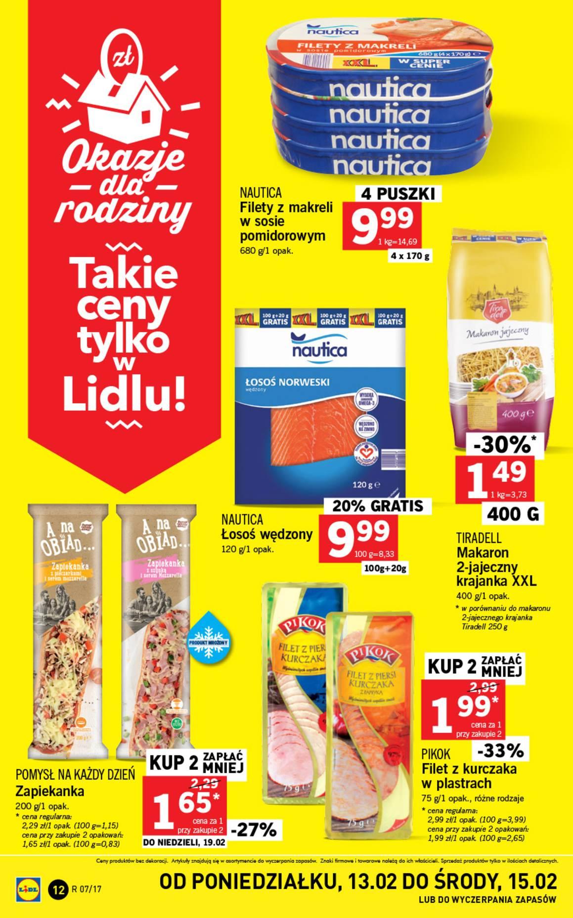 Gazetka promocyjna Lidl do 15/02/2017 str.12