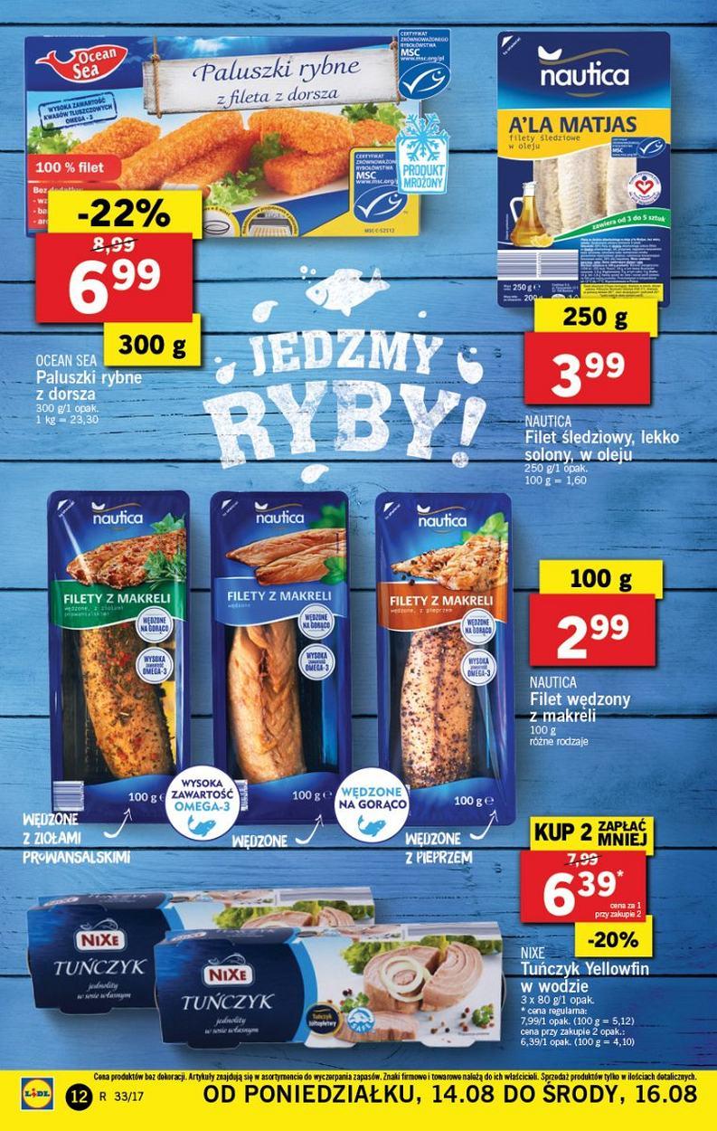 Gazetka promocyjna Lidl do 16/08/2017 str.12