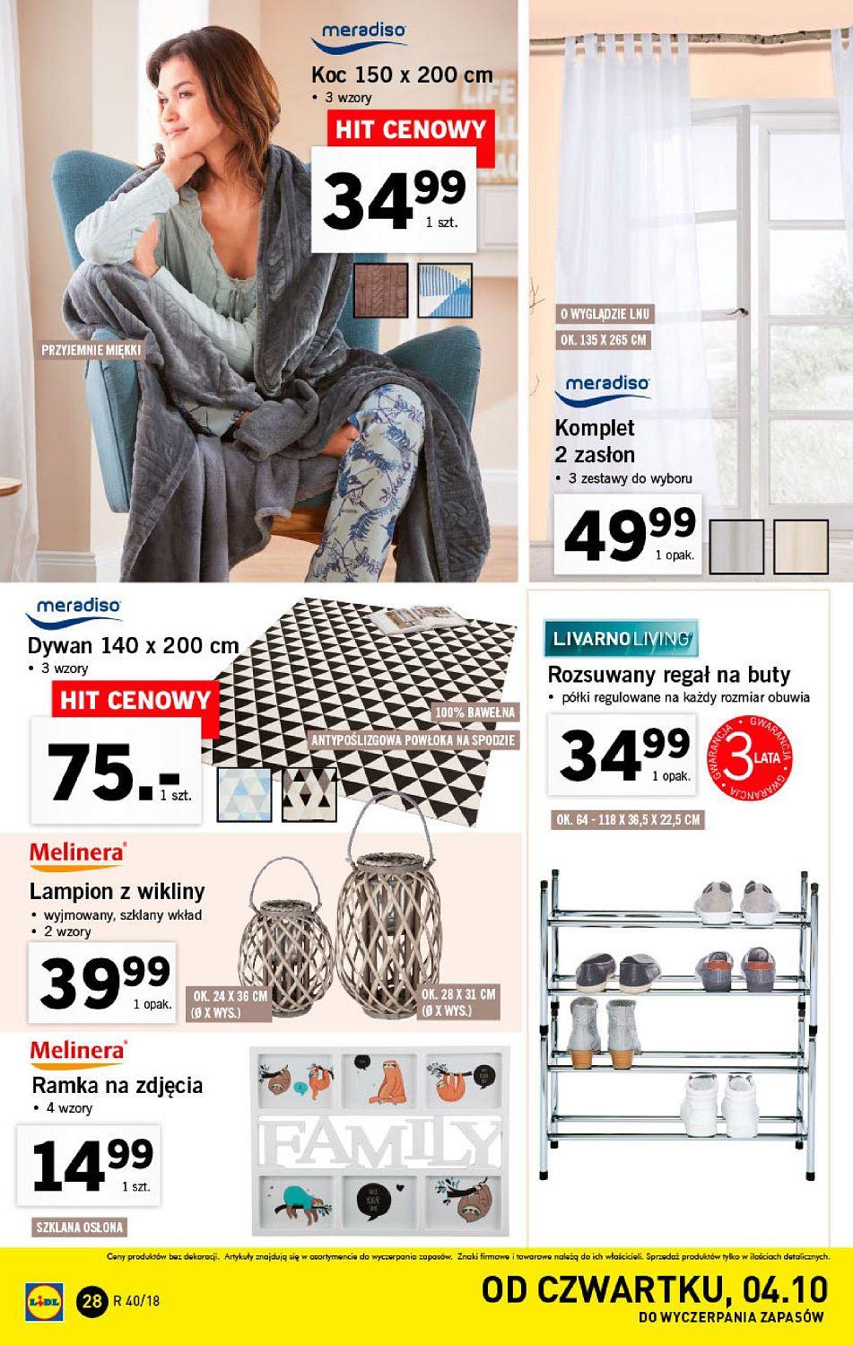 Gazetka promocyjna Lidl do 07/10/2018 str.28