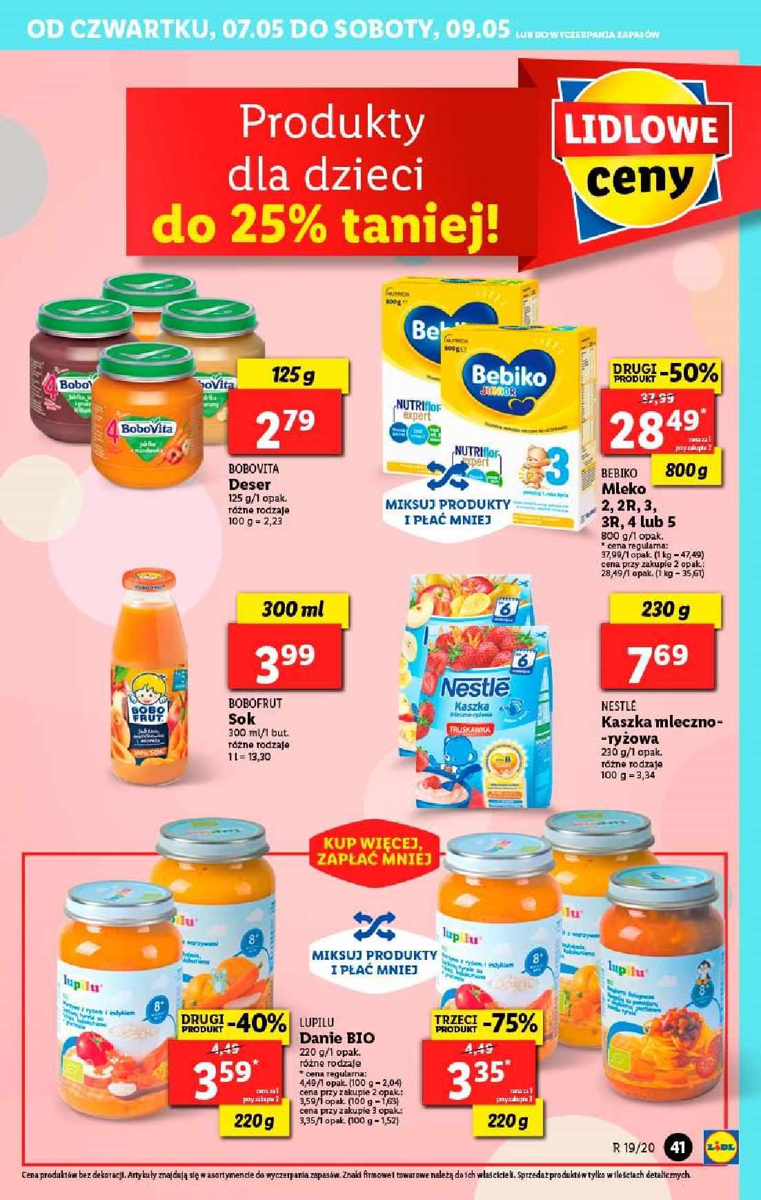 Gazetka promocyjna Lidl do 09/05/2020 str.41