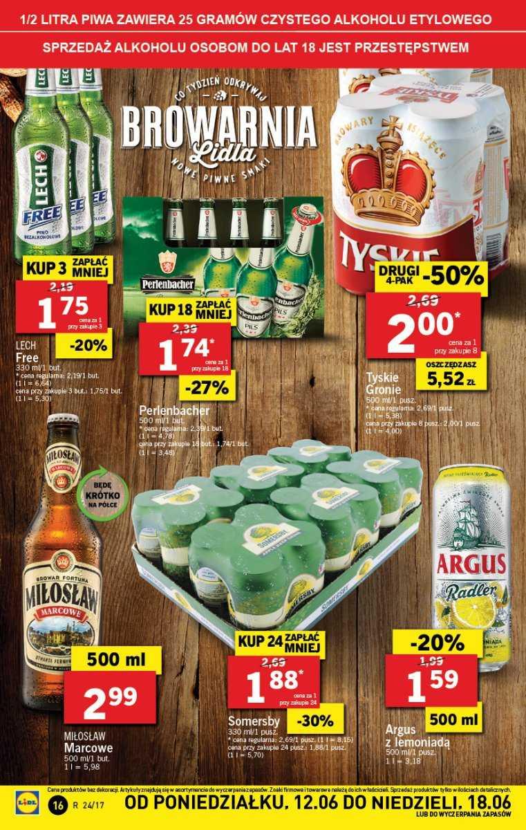 Gazetka promocyjna Lidl do 14/06/2017 str.16